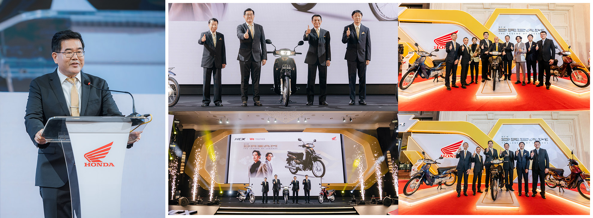 ​​​​​​​លោក បេន កៀស្រ៊ីថាណាកន (Ben Kiasrithanakorn), ប្រធានក្រុមហ៊ុន N.C.X បានមានប្រសាសន៍ថា ជាការពិតណាស់ Honda Dream បានទទួលចំណាត់ថ្នាក់លេខ ១ លក់ដាច់បំផុតក្នុងរយះពេល៣០ឆ្នាំជាប់ៗគ្នាជាមួយនឹងចំនួនលក់បានរហូតដល់ ៣,១៦៤,៩៦៧ គ្រឿងរហូតមកដល់បច្ចុប្បន្ន។
