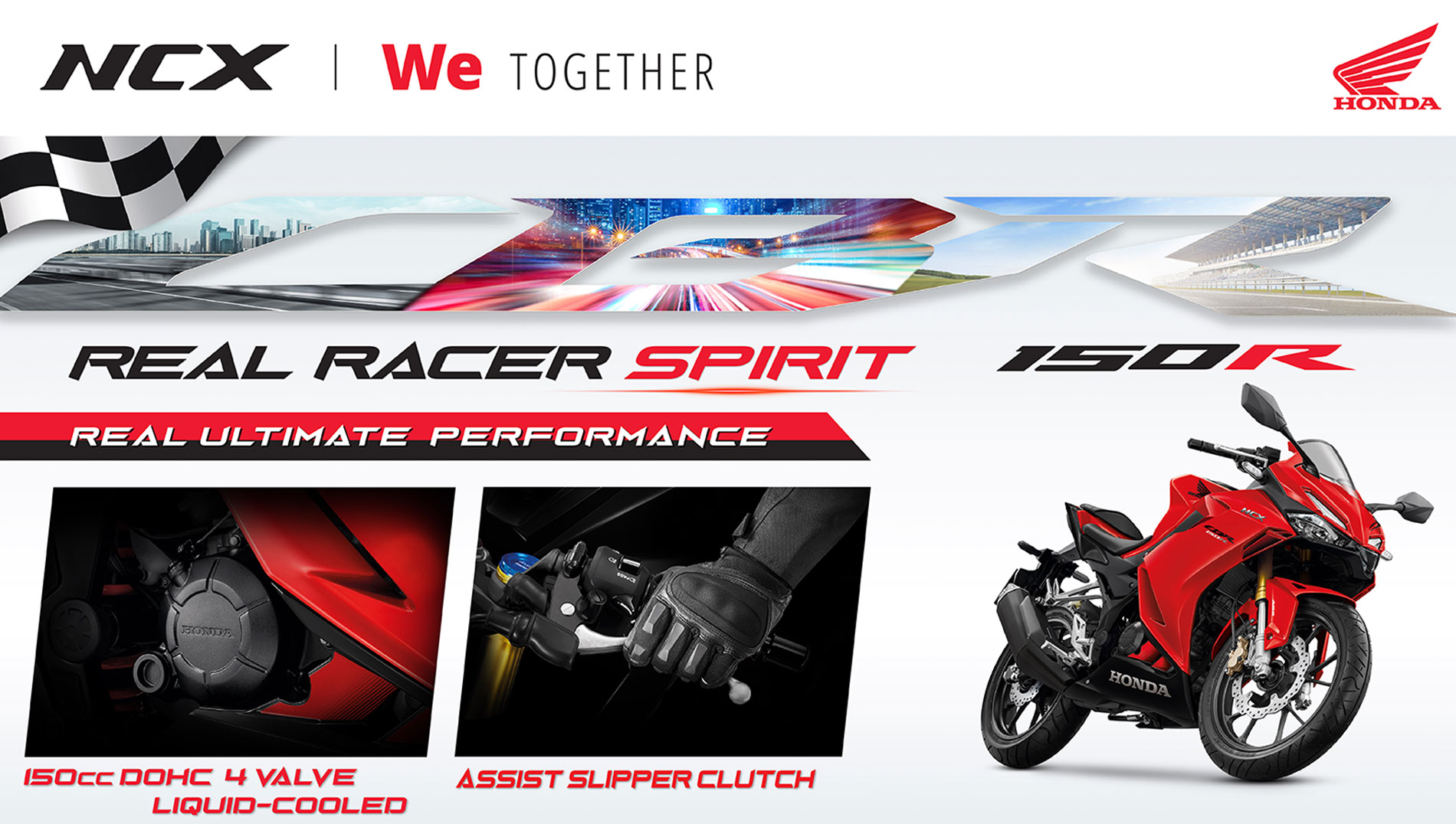 REAL ADVANCED SAFETY:
• ប្រព័ន្ធហ្វ្រាំង ABS ទំនើប ព្រមទាំងបន្ទះហ្វ្រាំងមុខ និងក្រោយទំហំធំ បែប Wave Disc ជំនួយដល់ការបញ្ឈប់ល្បឿនបានយ៉ាងជឿជាក់គ្រប់កាលៈទេសៈ ។
• ប្រព័ន្ធភ្លើង EMERGENCY STOP SIGNAL (ESS) ផ្ដល់ដំណឹងដោយភ្លើងភ្លឹបភ្លែតនៅលើស៊ីញ៉ូមុខ និងក្រោយ ដោយស្វ័យប្រវត្តិ នៅពេលចាប់ហ្វ្រាំងបន្ទាន់ ឬបញ្ឈប់ភ្លាមៗ។